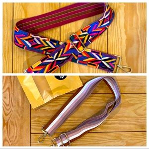 2 purse straps